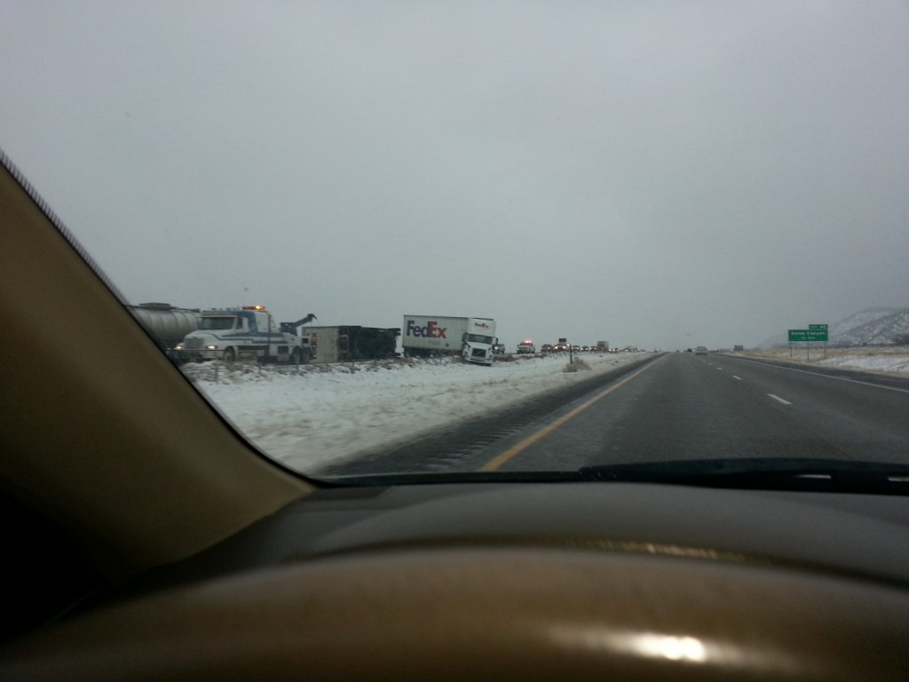 Slick Road Conditions Lead To Multiple Crashes On I 15 Cedar City News