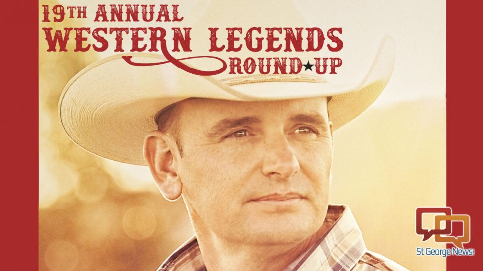 Country music artist Roo Arcus performs at ‘Western Legends Roundup