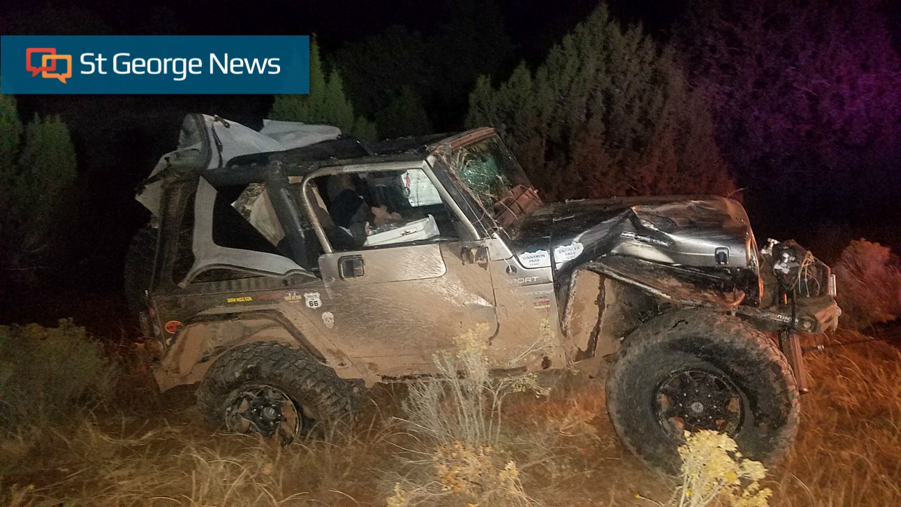 Driver Killed Passenger Flown To Hospital After Rollover Near Mt Trumbull Cedar City News 