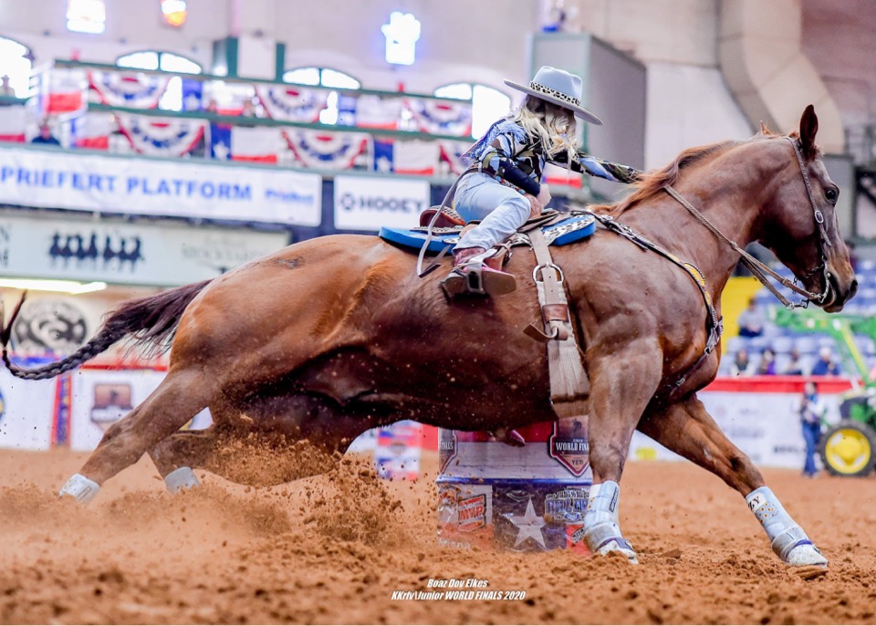 Fourth grader from St. wins barrel racing title at Junior World