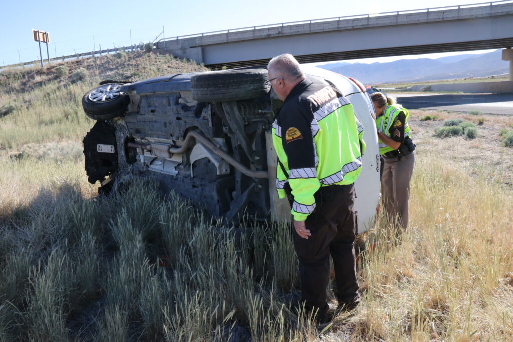 3 Transported To Area Hospitals Following Rollover Crash On I 15 In