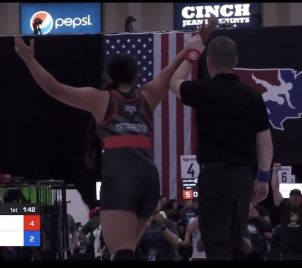 Canyon View sophomore takes 1st place at USA Wrestling tournament in